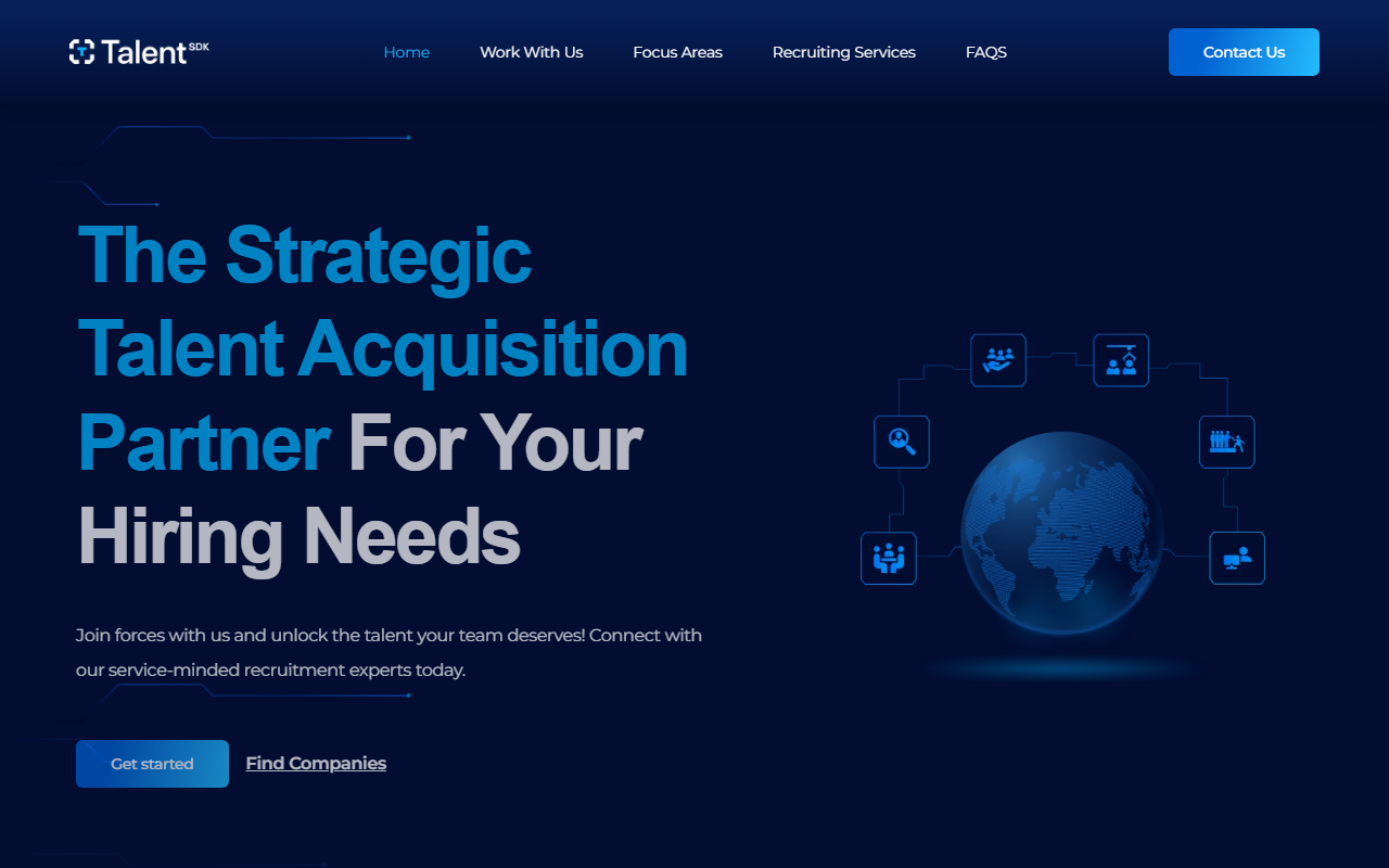 Talent SDK homepage